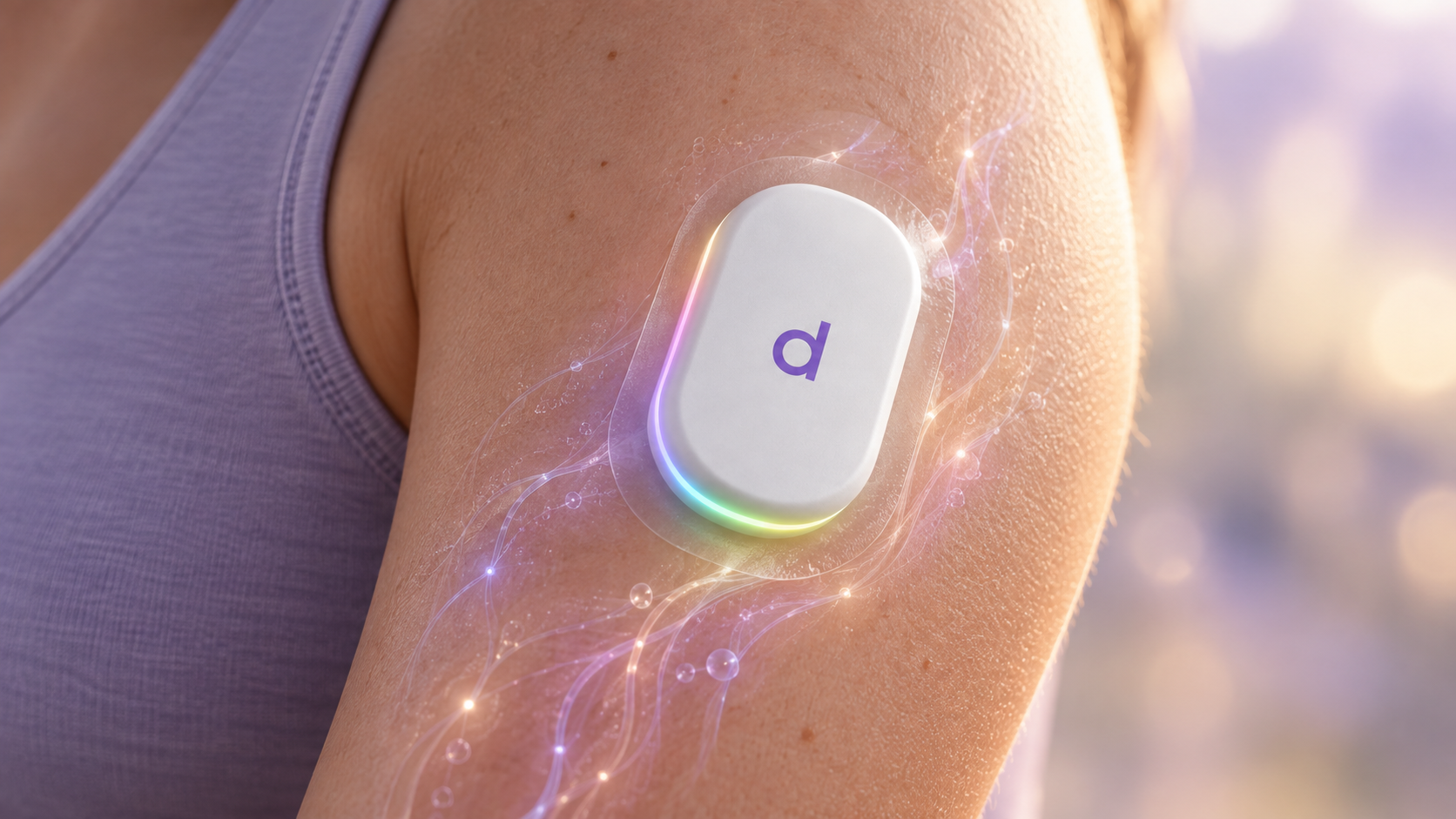 Conceptual visualization of the Deciphr sensing experience